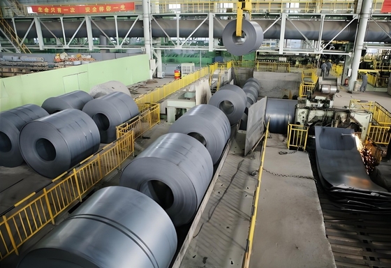 Anpassung Längen warmgewalzte Stahlplatte Online für Schiff Kessel Platte Punching