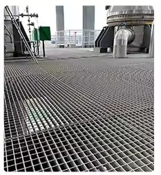 Industriedesign-Stil Minenfeld galvanisierter Stahlgitterboden für Gehwegsplattform