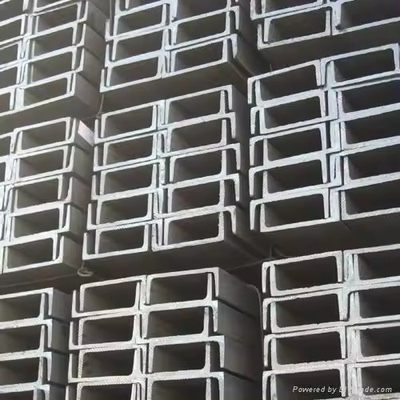 GB Standard Warmgewalzte Kohlenstoff-U-Kanalstahl Größen Q235 SS400 ASTM A36 ST37 S235jr S355jr