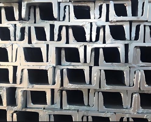 GB Standard Warmgewalzte Kohlenstoff-U-Kanalstahl Größen Q235 SS400 ASTM A36 ST37 S235jr S355jr