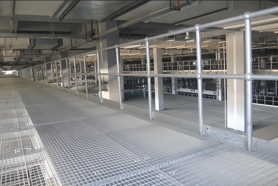 Industrielle Gitter aus Stahl mit ISO9001-Zertifizierung und bloßem Stahlmaterial