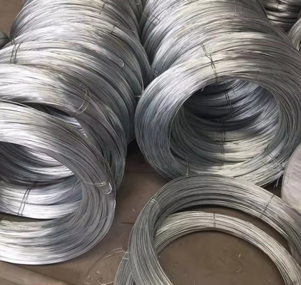 Schweißservice und ±1% Toleranz für 6 mm bis 12 mm heißgetränktes galvanisiertes Spulendraht