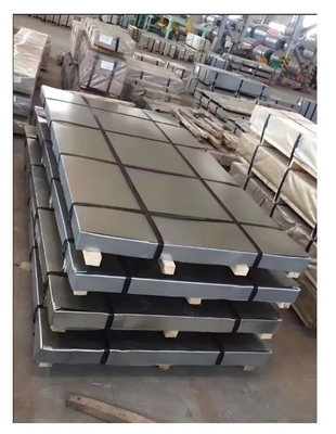 Anpassbar 40g/m2 Zinkschicht Mittlere harte galvanisierte Stahlplatte 1,5*1250mm
