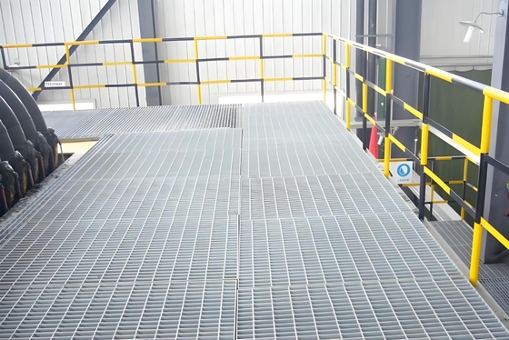 Aluminiumgitter für Mine Field Walkway Plattform ISO9001 zertifiziertes verzinktes Stahl
