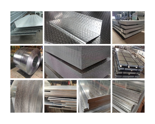 ISO9001-zertifizierte DX51D galvanisierte Stahlplatte mit Muster 5,75*1250mm Z41-Z60 Beschichtung