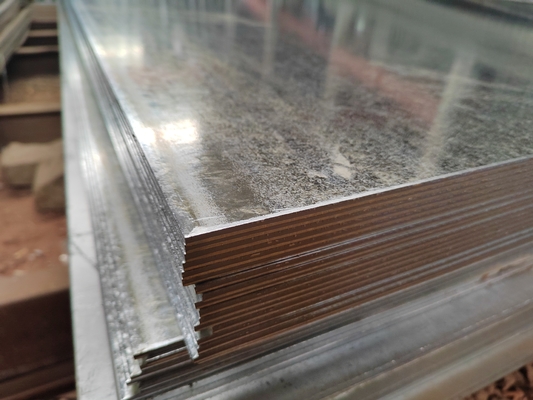 4.5/4.75/5.0*1500mm Galvanisiertes Stahlblech Kundengröße weltweit mit Z41-Z60 Beschichtung ausgeliefert