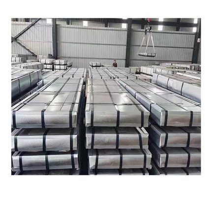 13.75mm Dicke ISO9001 Galvanisiertes Stahlblech für den Bau Anpassungsgröße