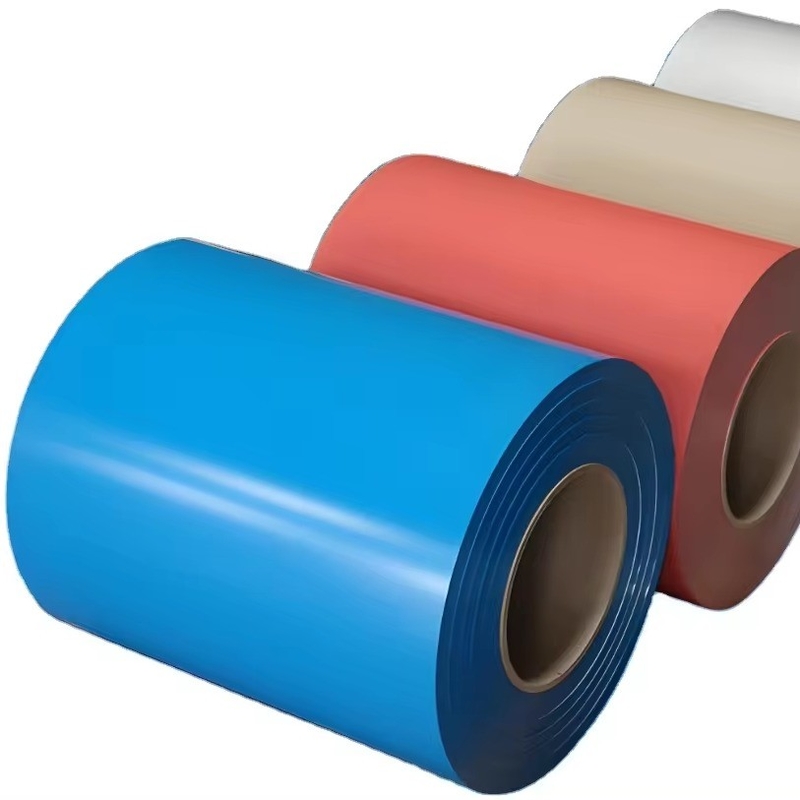 Anpassung Breite Farbe beschichtete Stahlspulen mit Z81-Z120 Beschichtung galvanisiertes Stahl