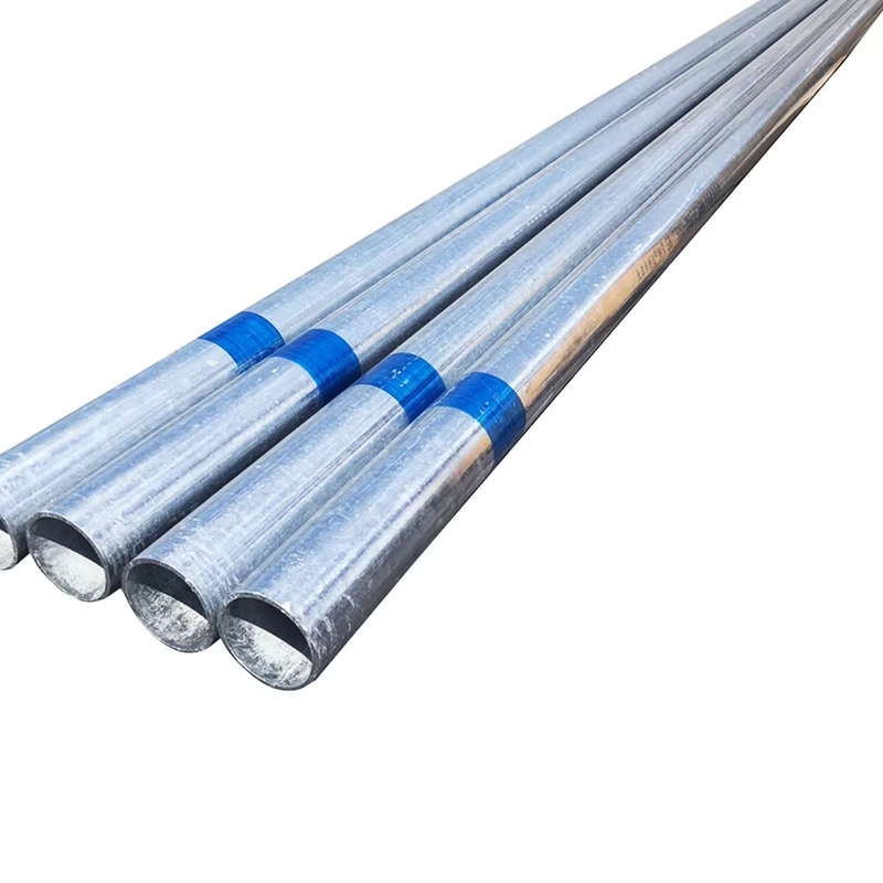 Q235/2 Inch/BS1387/ERW/Verzinktes/ASTM/Rundes/Dreh/Grooved/Lackiertes/Vorverzinktes Stahlrohr