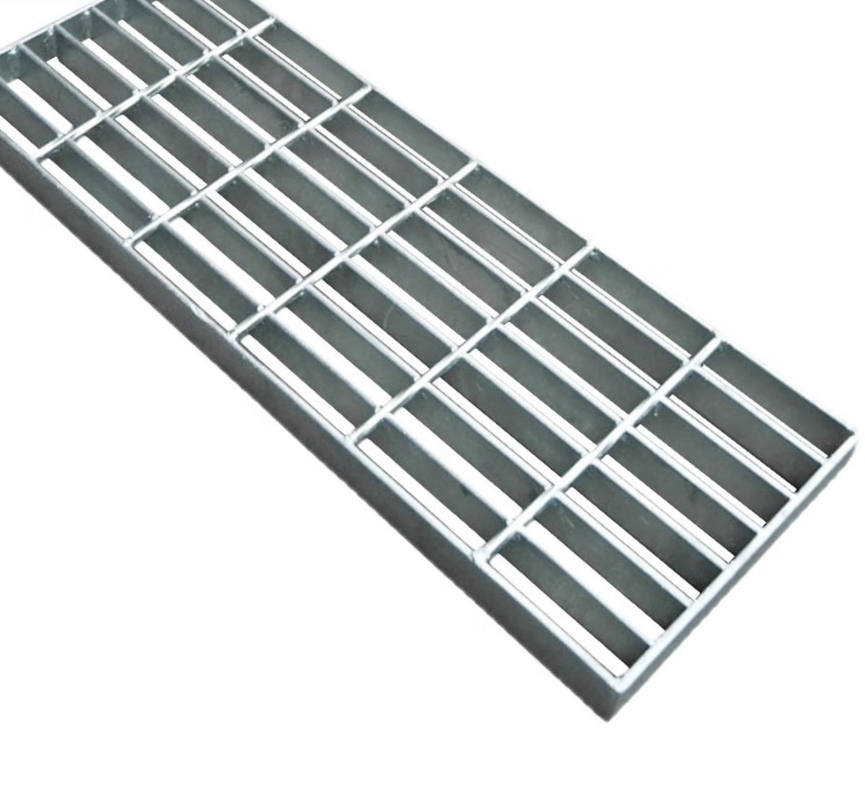 Silber-Aluminiumgitter im Stil des industriellen Designs für Schwerlastwege und -plattformen