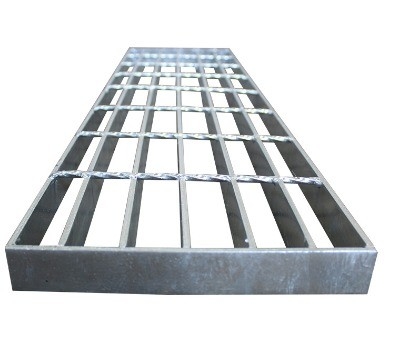 ISO9001-zertifizierte galvanisierte Stahlgitter für Wartungsplattform in Silberfarbe